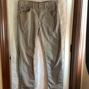 Levi 511 khaki pants 32x32
